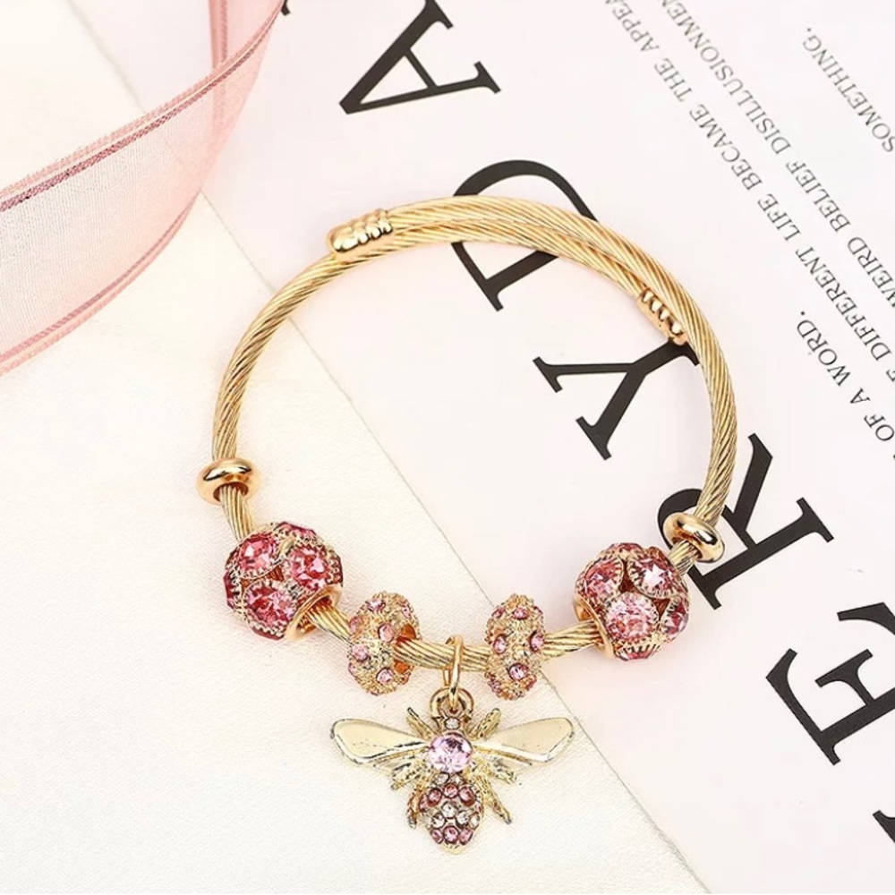 Rhinestones charms bracelets